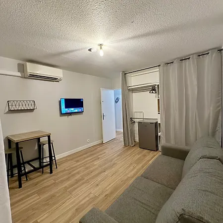 Apartment 50m2, Ovalie, Clim-balcon-netflix *